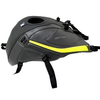 ΚΑΛΥΜΜΑ BAGSTER YAMAHA MT03 ΜΑΥΡΟ ΜΑΤ GRAINE/ESPACE/DECO ΚΙΤΡΙΝΟ FLUO (2018)